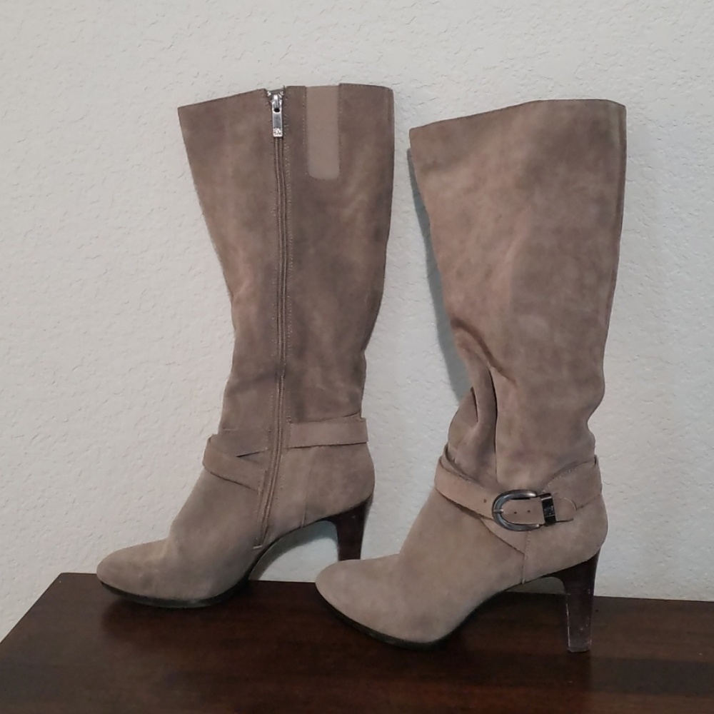 Taupe Anne Klein Cadencia boots